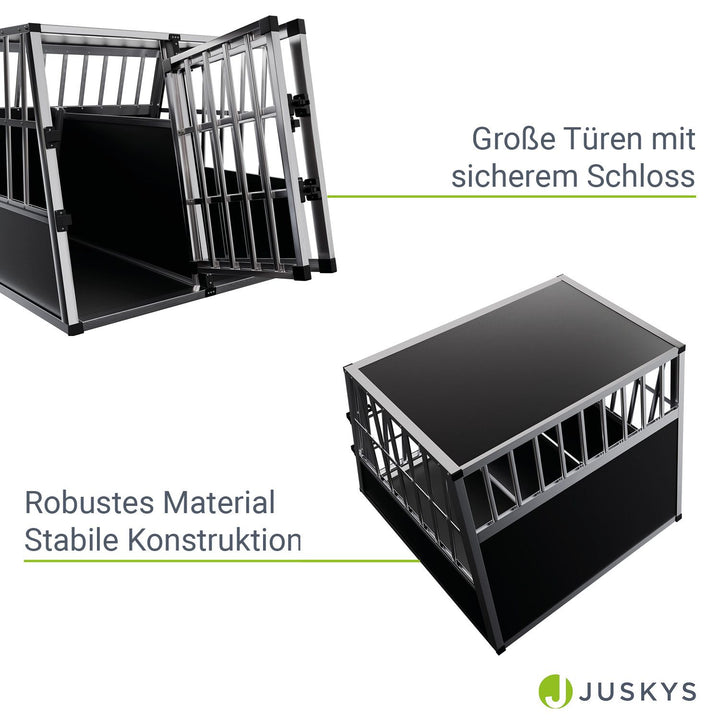 Aluminium Hundetransportbox
