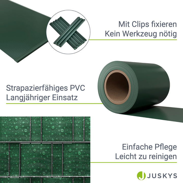 Sichtschutzstreifen Einzel- & Doppelstabmatten