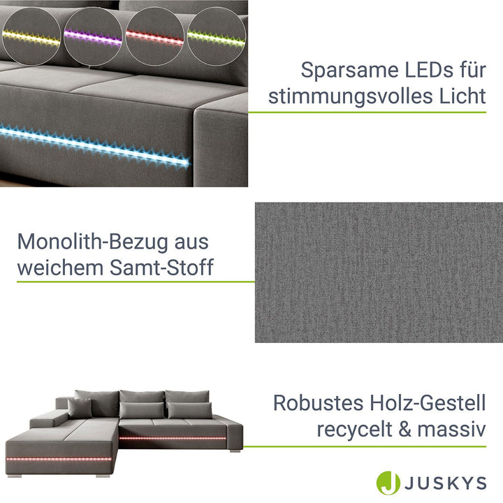 Canapé Davos avec LED