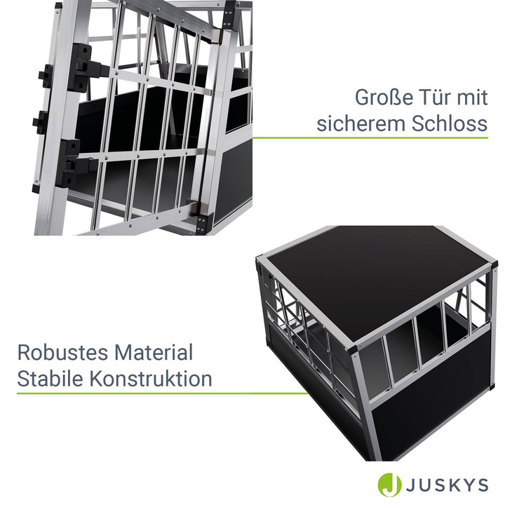 Aluminium Hundetransportbox
