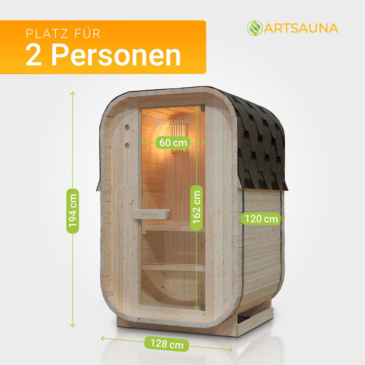 Place du sauna tonneau Nolvik