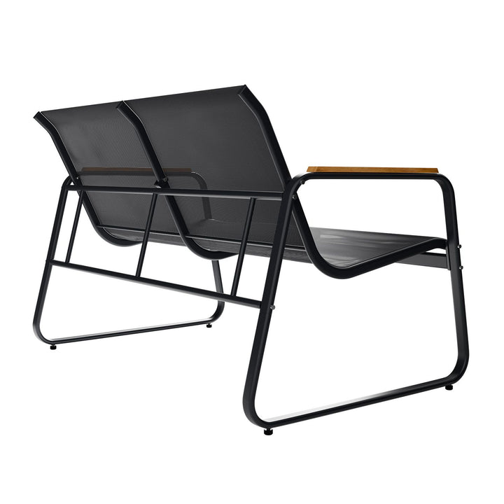 Ensemble de mobilier de jardin Genua 4 pièces avec table et banc