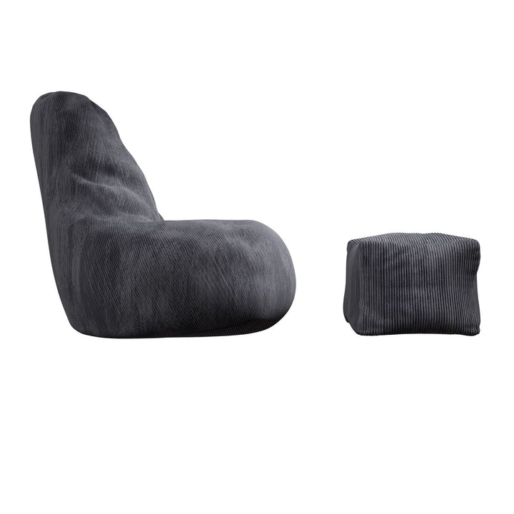 Sitzsack Chillex mit Hocker