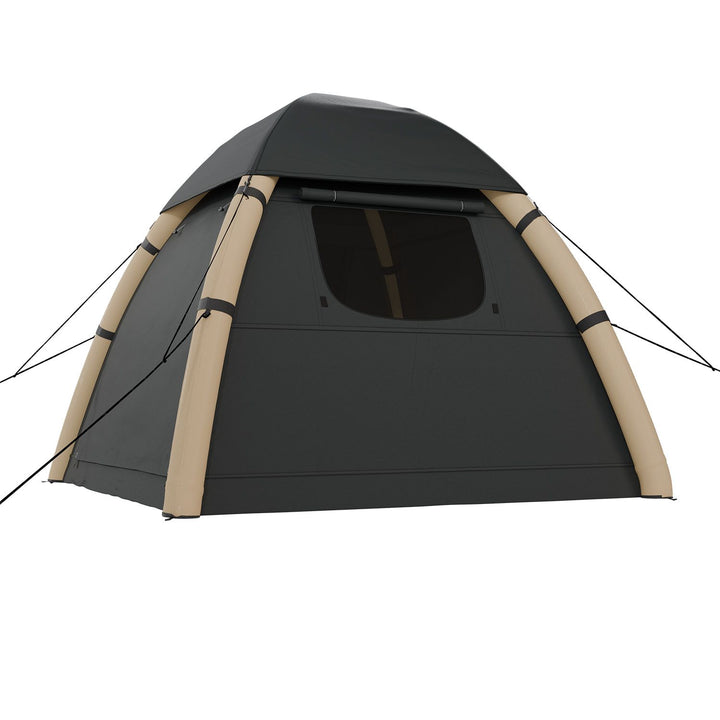 Tente gonflable avec accessoires pour 1 à 4 personnes