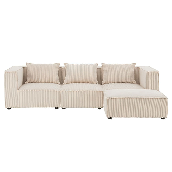 Canapé modulable Domas L - 3 places