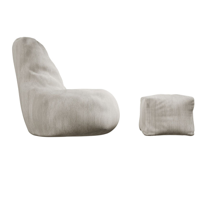 Sitzsack Chillex mit Hocker