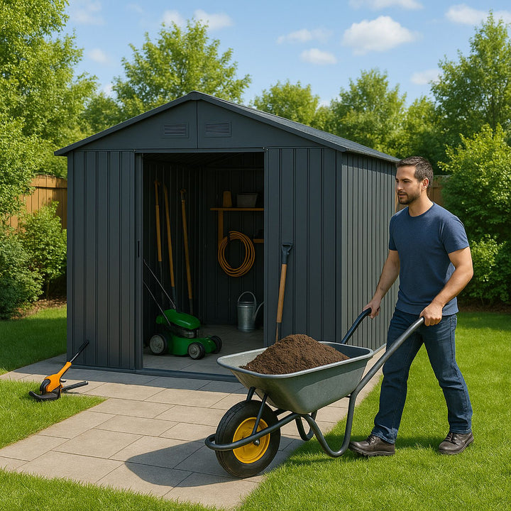 Abri à outils en métal