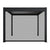 Lamellendach Tahiti 3 x 3 m inkl. 1x Seitenwand 3 m