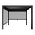 Lamellendach Tahiti 3 x 3 m inkl. 2x Seitenwand 3 m