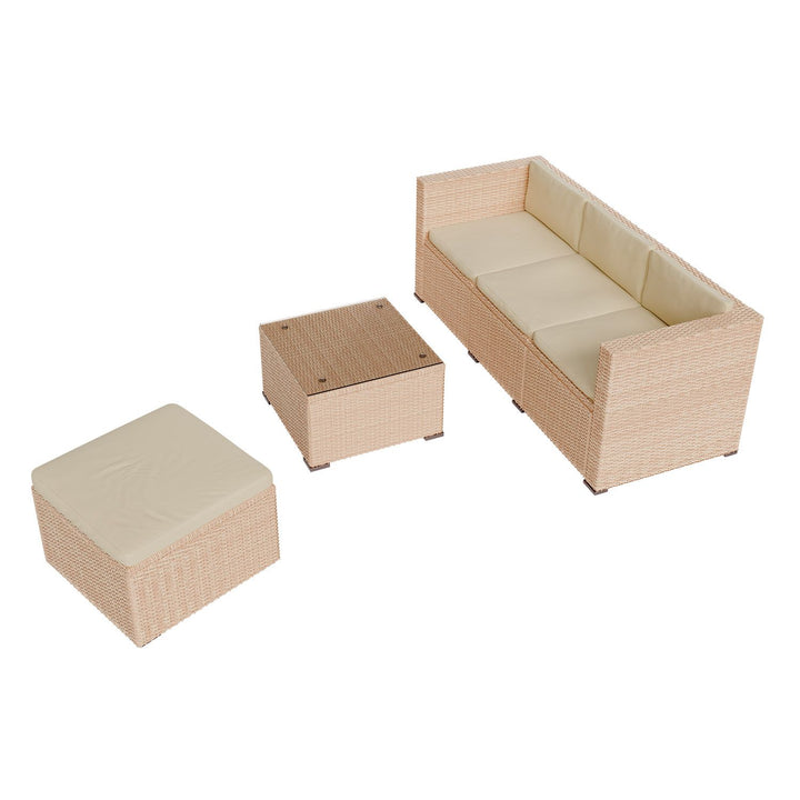 Salon en polyrotin Punta Cana