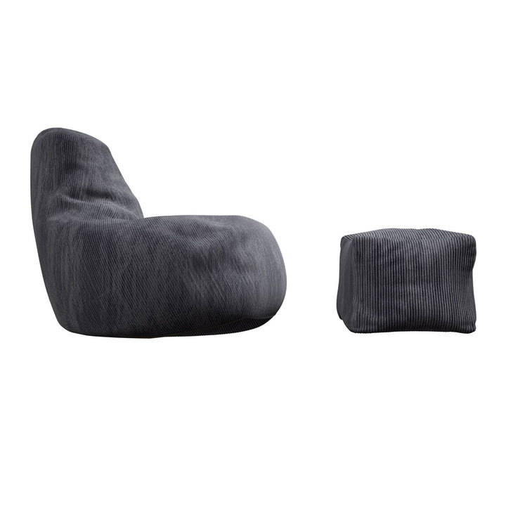 Sitzsack Chillex mit Hocker