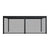 Lamellendach Tahiti 3 x 5,9 m inkl. 1x Seitenwand 3 m