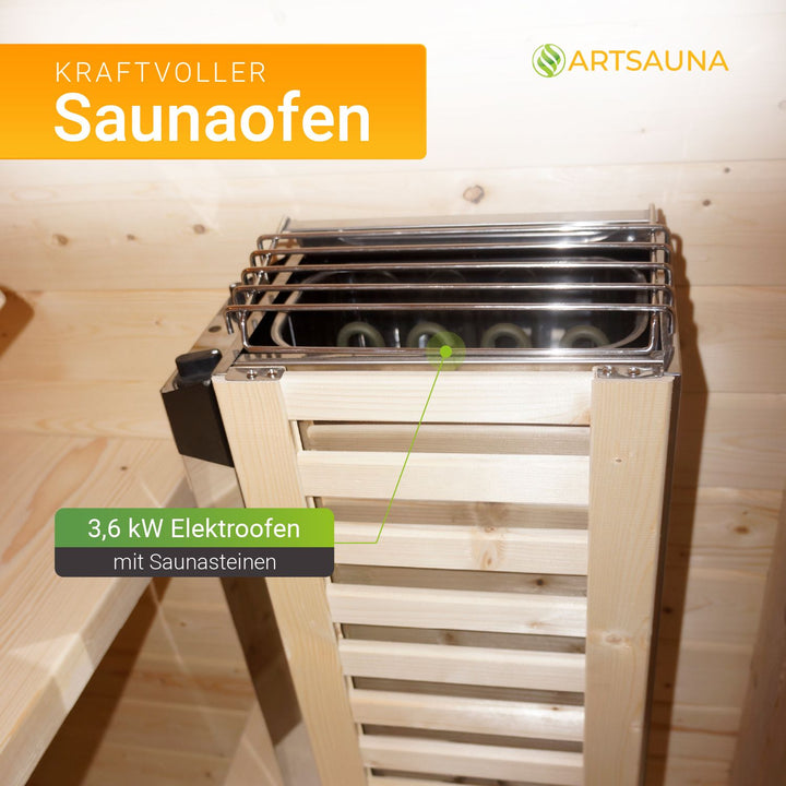 Place du sauna tonneau Nolvik