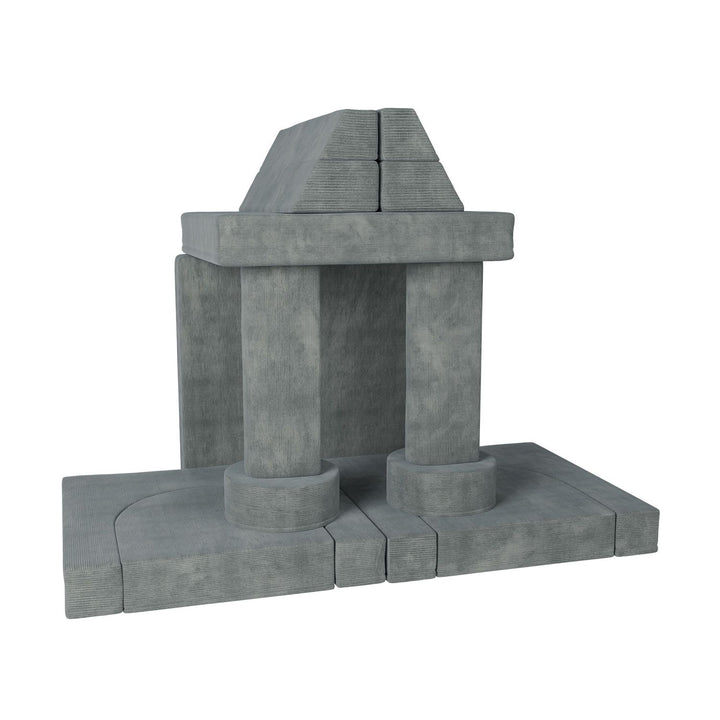 Kindersofa Kayo mit Cord Bezug & Kissen