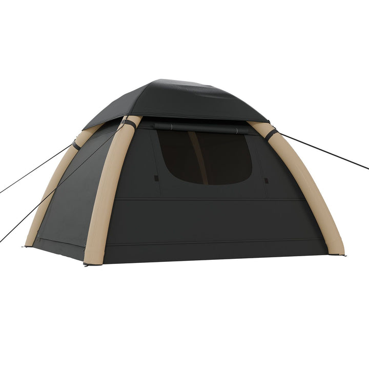 Tente gonflable avec accessoires pour 1 à 4 personnes