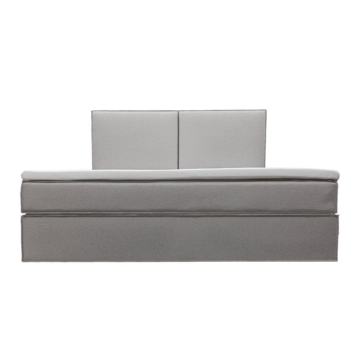Boxspringbett Detroit - Chenille-Stoff