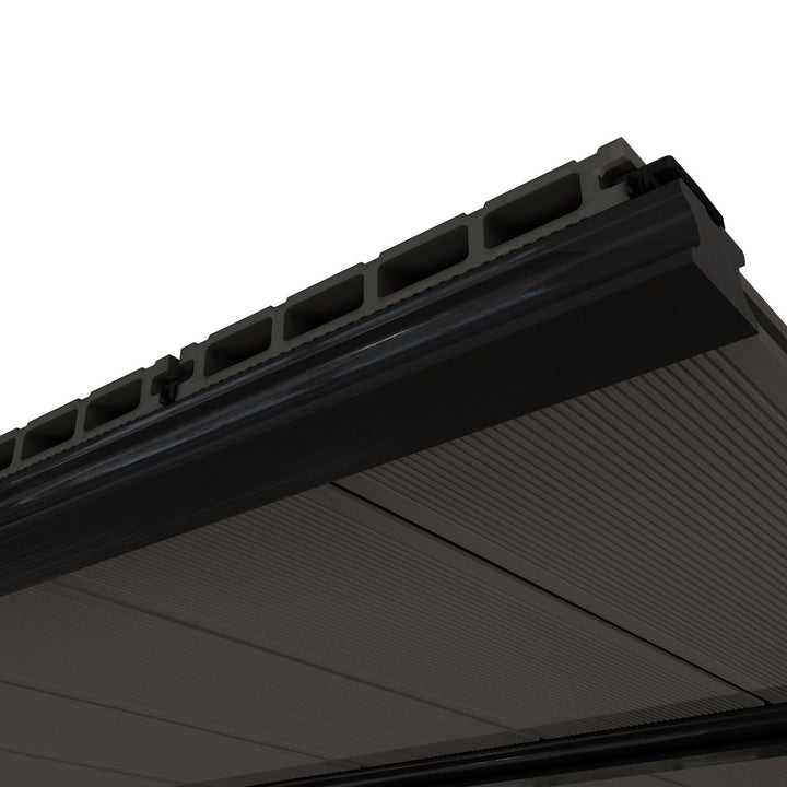 WPC Terrassendielen in Grau