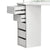 Coiffeuse Nova avec tabouret Melly