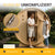Sauna tonneau Spitzberg avec poêle de sauna