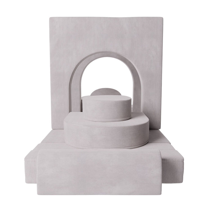 Kindersofa Kayo mit Cord Bezug & Kissen