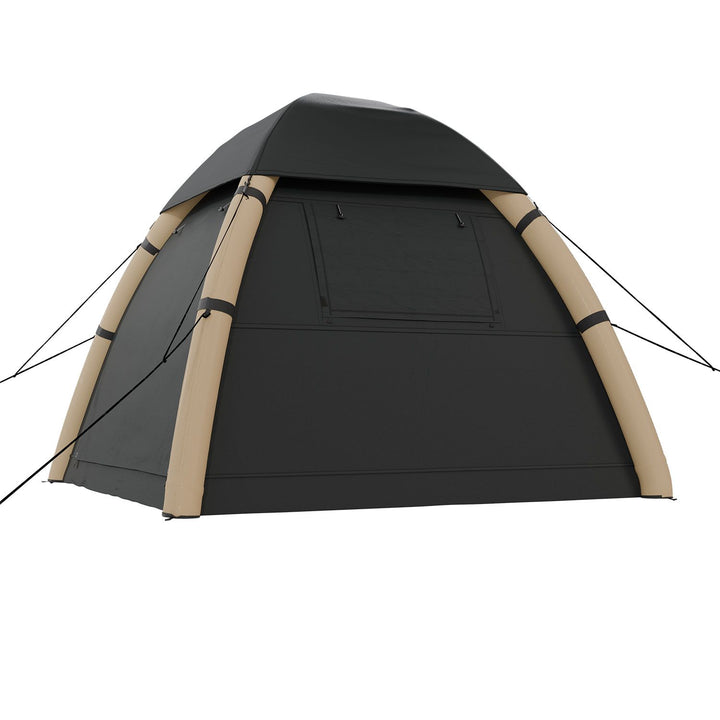 Tente gonflable avec accessoires pour 1 à 4 personnes