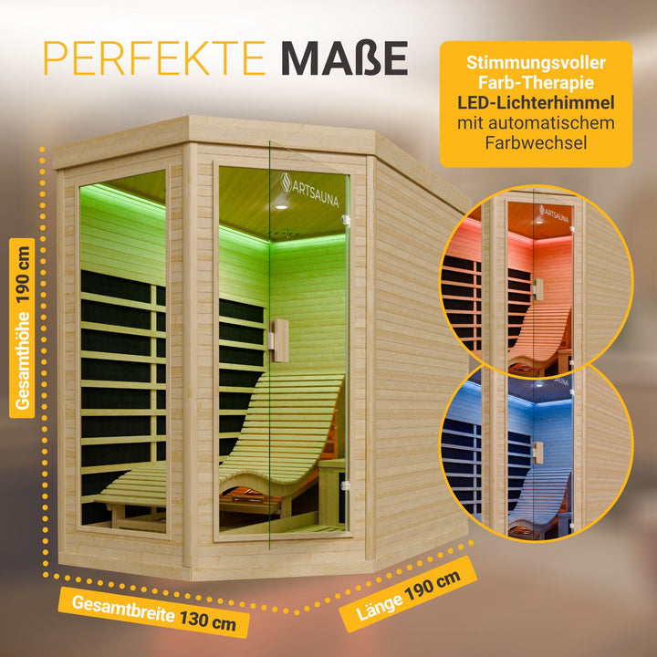 Cabine de sauna infrarouge Kolding