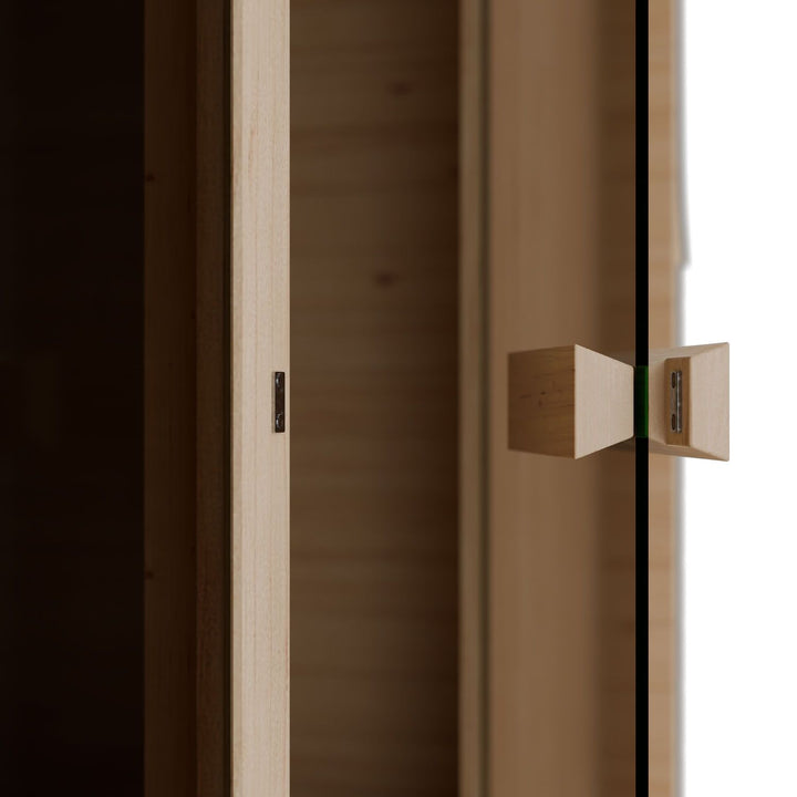 Sauna tonneau cubique Fjora XXL