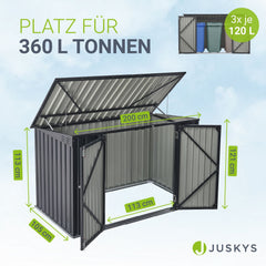 Mülltonnenbox Namur 1,9 m²