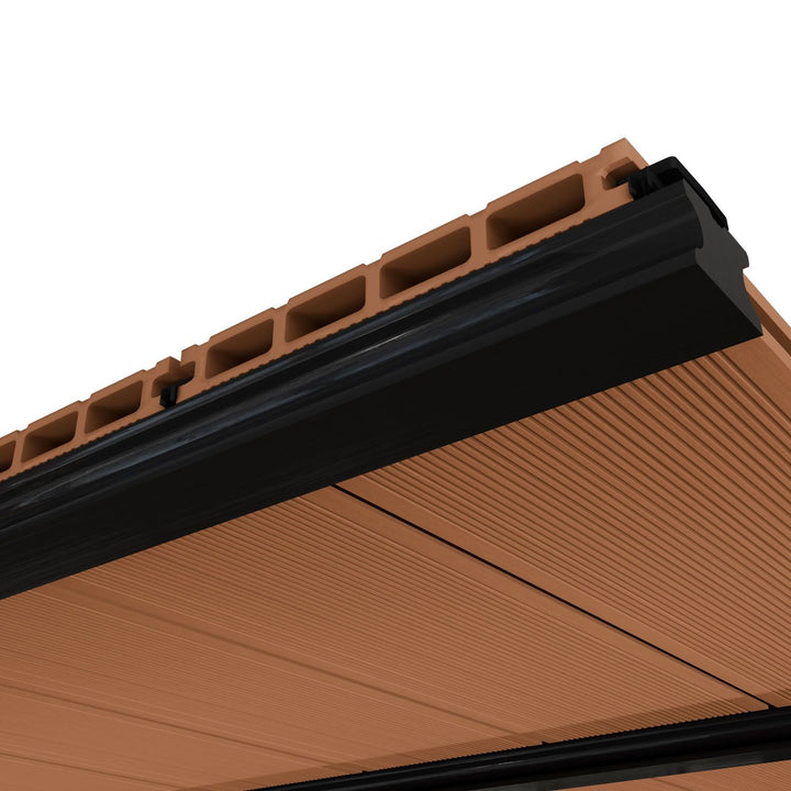 WPC Terrassendielen in Teak