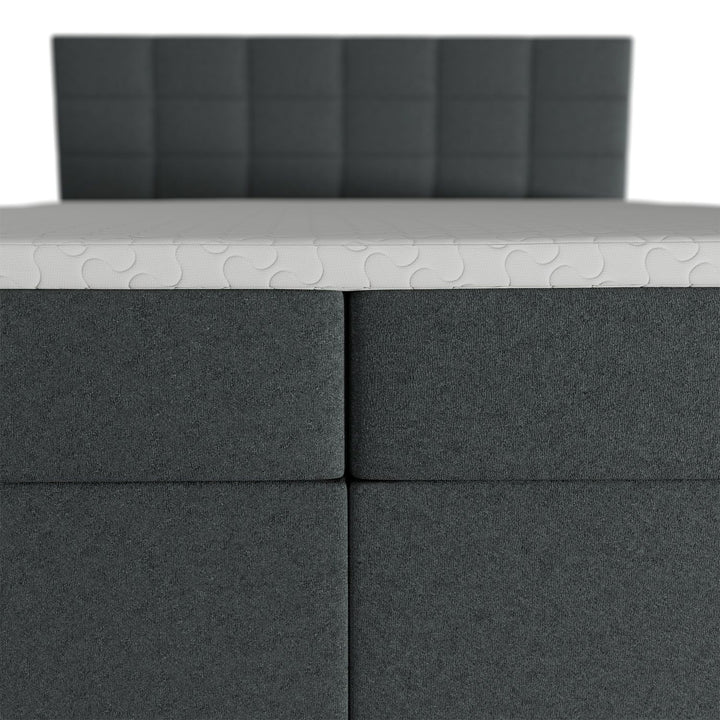 Boxspringbett Seattle - Malmo-Stoff