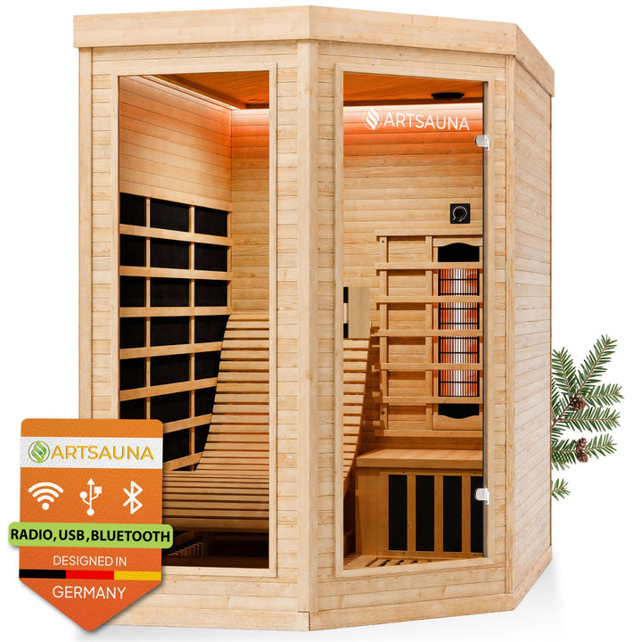 Cabine de sauna infrarouge Kolding