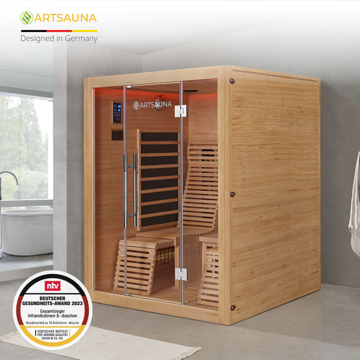 Cabine de sauna infrarouge Helsinki 150