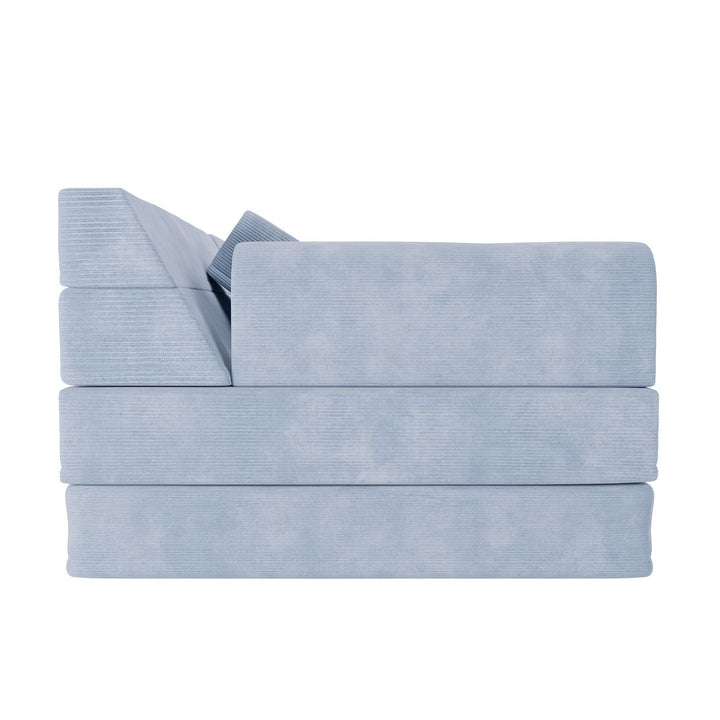 Kindersofa Kayo mit Cord Bezug & Kissen