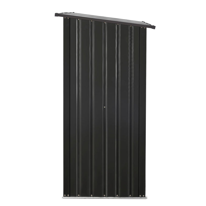 Abri à bois en métal Enno