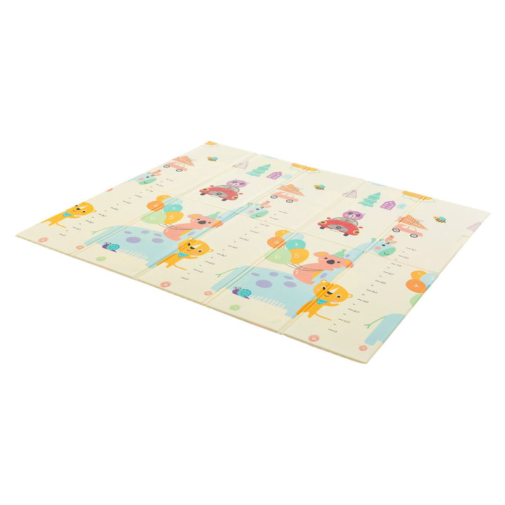 Tapis de jeu 180 x 200 cm avec divers motifs d'animaux