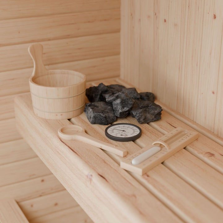Sauna tonneau cubique Fjora M