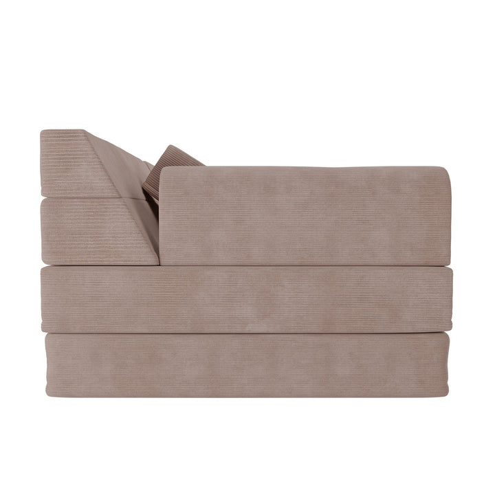 Kindersofa Kayo mit Cord Bezug & Kissen