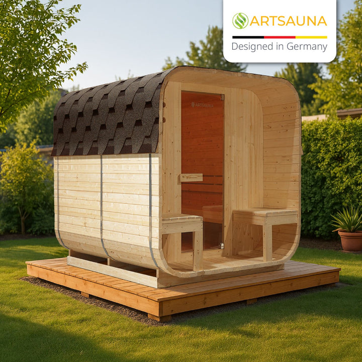 Place du sauna tonneau Nolvik