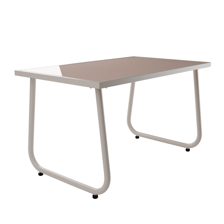 Ensemble de mobilier de jardin Genua 4 pièces avec table et banc