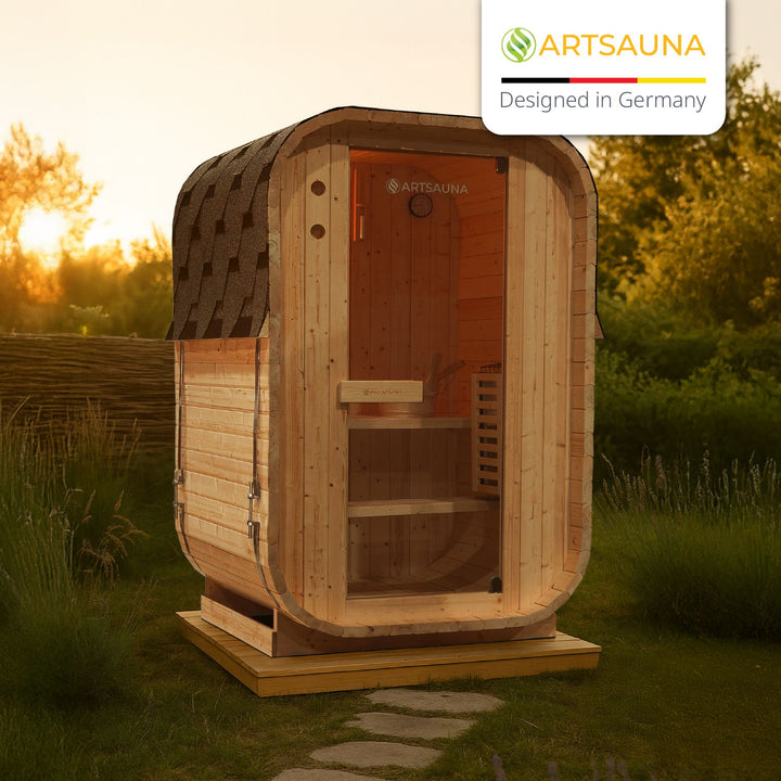 Place du sauna tonneau Nolvik