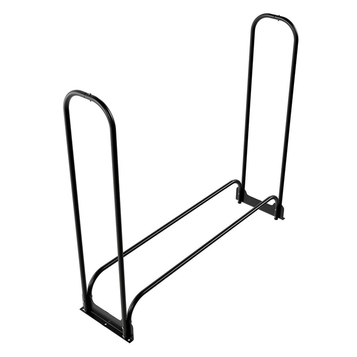 Kaminholzregal außen mit Abdeckung