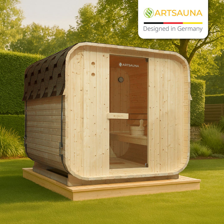 Place du sauna tonneau Nolvik