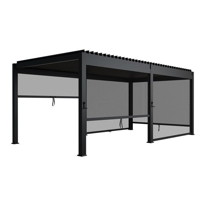 Pergola a lames tahiti