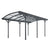 Carport 5x3 m - différents modèles