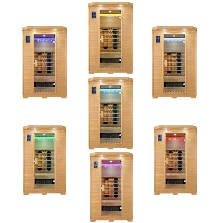 Infrarotkabine Oslo mit Triplex-Heizsystem
