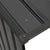 Holzunterstand Metall Enno